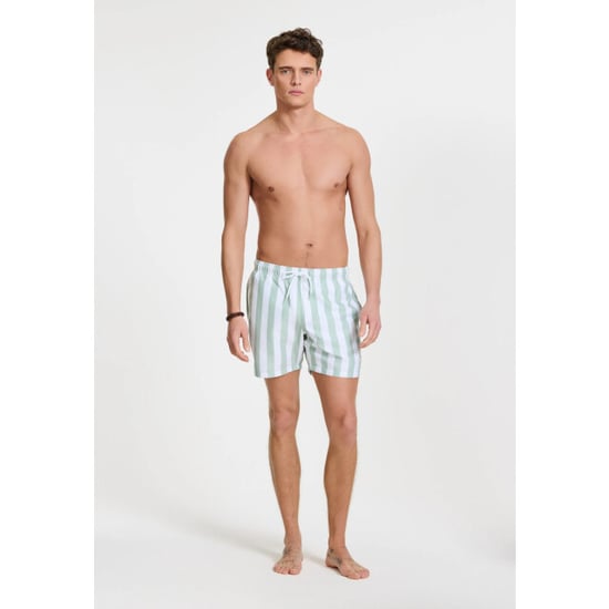 Shiwi men swimshort broad stripe 1441100200 7810 green dust stripe - Image 6
