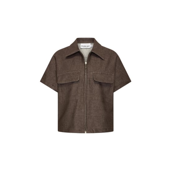 Helena Hart 7728 blazer mel lano linnen choco - Image 1