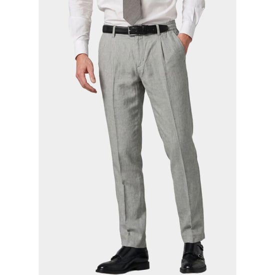 Bos Bright Blue Linnen broek summer pant 5510.426/24c - Image 1
