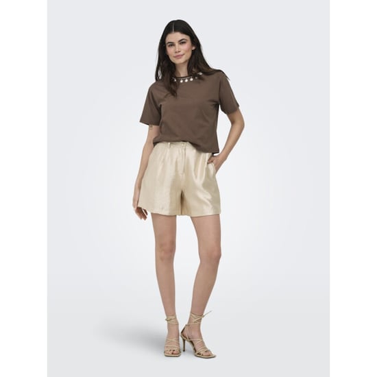 Only Onlgrace shorts cs otw goudkleurig - Image 6