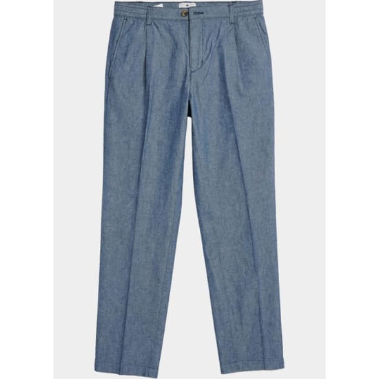 Bos Bright Blue Linnen broek summer pant 5510.426/24d - Image 3