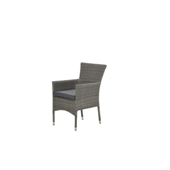 Garden Impressions Nicosia stapelbare fauteuil organic grey antraciet - Image 1