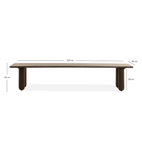 Multifurn Eetbank rondo 220cm - Image 6