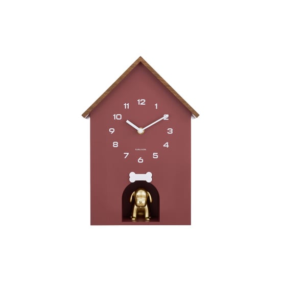 Karlsson wall clock dog house - Øcm - Image 1
