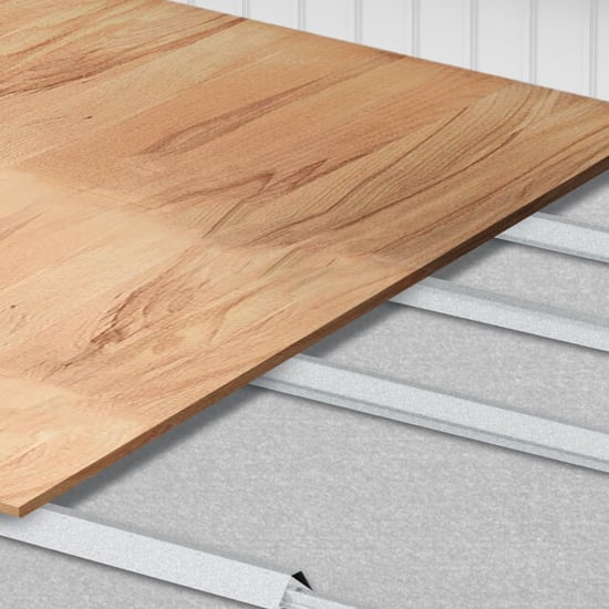 4goodz Tuinschuur metaal met bodemframe 277x195x192 cm - - Image 4
