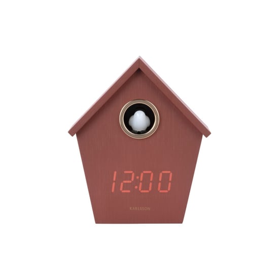 Karlsson wekker riqueza cuckoo led - 6,8x13x15,3 cm - Image 2