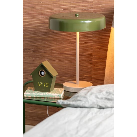 Karlsson wekker riqueza cuckoo led - 6,8x13x15,3 cm - Image 3
