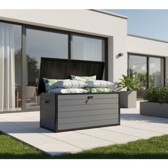 Westmann Silva kunststof opbergbox xxl voor in de tuin 570 liter - Image 5