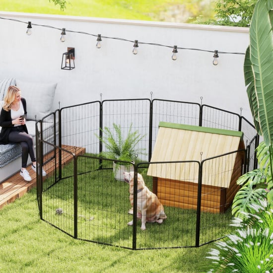 4goodz Heavy duty puppyren 12 panelen 100 cm hoog - Image 3