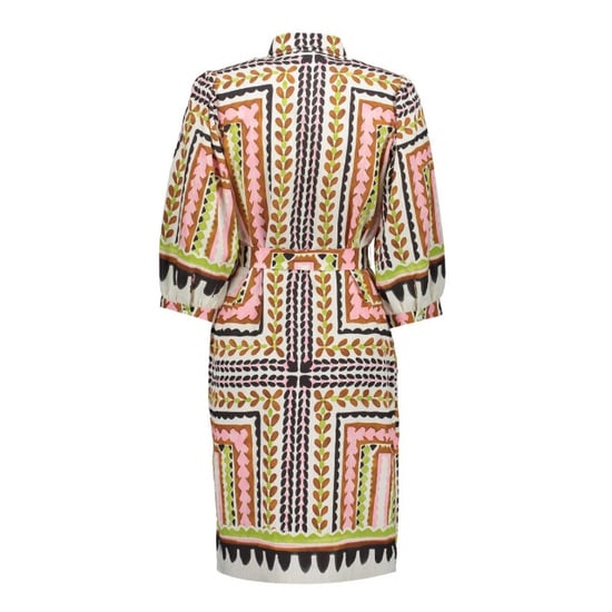 Geisha 67105-20 718 dress ecru/pink/cactus - Image 2