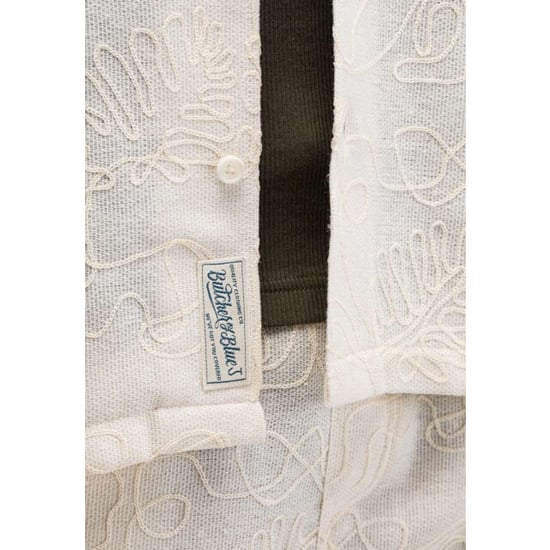 Butcher of Blue Alex resort embro shirt ss titan white - Image 2