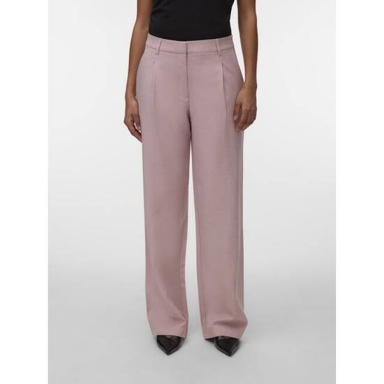 Vero Moda vmcassidy mw wide pant noos 10334507 bleached mauve - Image 2