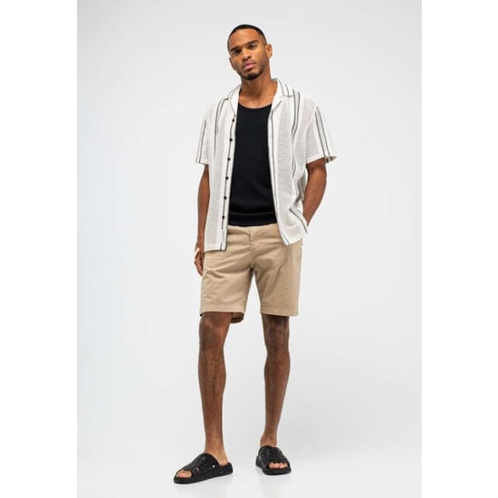 Butcher of Blue Alex knitted shirt ss titan white - Image 6
