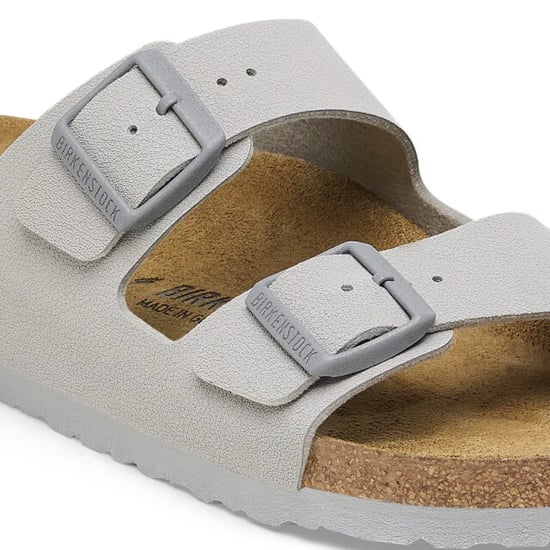 Birkenstock Arizona birko-flor smal voetbed grijze unisex slipper - Image 6