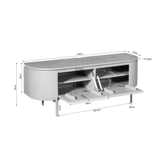 Starfurn tv meubel excellent - 35x120x30 cm - Image 4