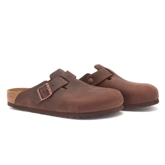 Birkenstock Boston nu oiled soft footbed smal habana unisex instapper - Image 6