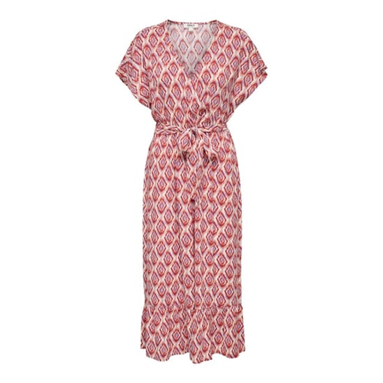 Only onlzilla adele life ss long dress w 15357778 equestrian red - Image 1