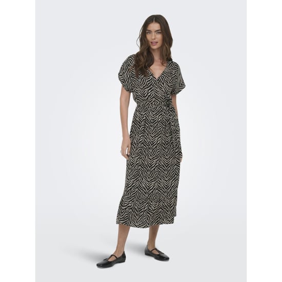 Only onlzilla adele ss long dress noos w 15357778 aop/ katty animal - Image 2