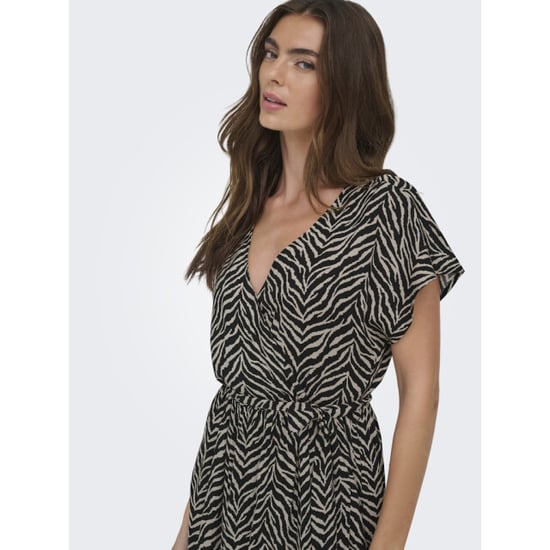 Only onlzilla adele ss long dress noos w 15357778 aop/ katty animal - Image 5