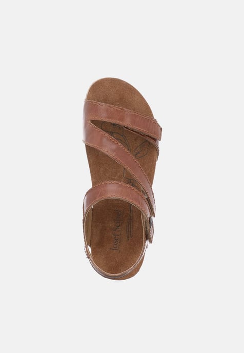 Josef Seibel Tonga 25 Kameel - Josef Seibel Bruin Tan Leren Tiener Dames Sandalen - Image 3