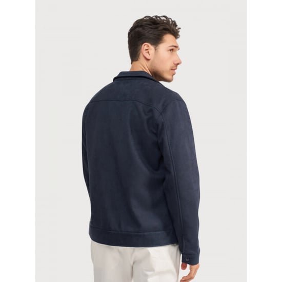 Blue Industry Milano jacket navy overshirt - Image 3