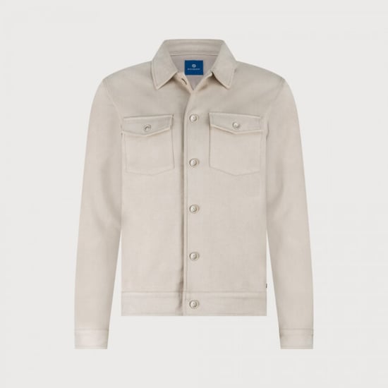 Blue Industry Milano jacket stone overshirt - Image 3