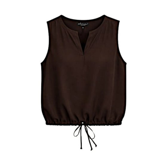 Elvira Collections Top abby dark brown - Image 1