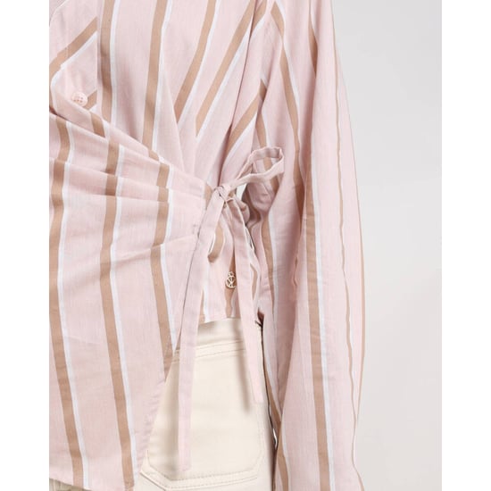 Nukus Nks02122 83 noa blouse stripes blush/fango - Image 4