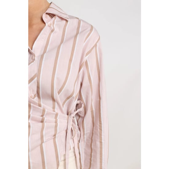 Nukus Nks02122 83 noa blouse stripes blush/fango - Image 5