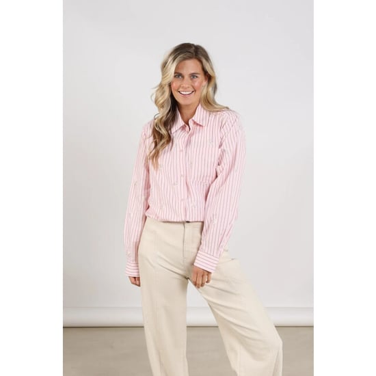 Nukus Nks02162 30 nowi blouse stripe blush - Image 2
