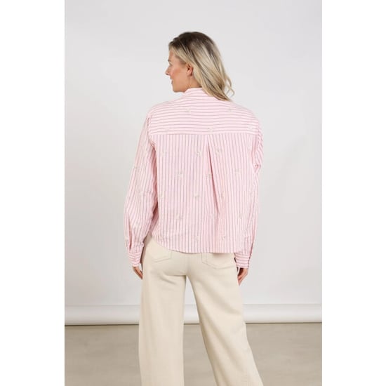 Nukus Nks02162 30 nowi blouse stripe blush - Image 4