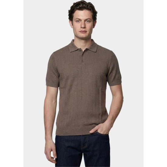 Innocente Polo heren 323/8017 mokka - Image 1