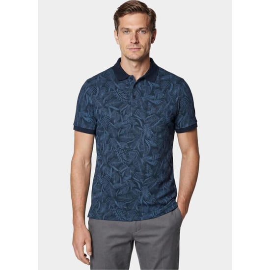 Bos Bright Blue Polo korte mouw axton polo 26108ax20bo/4001 - Image 1