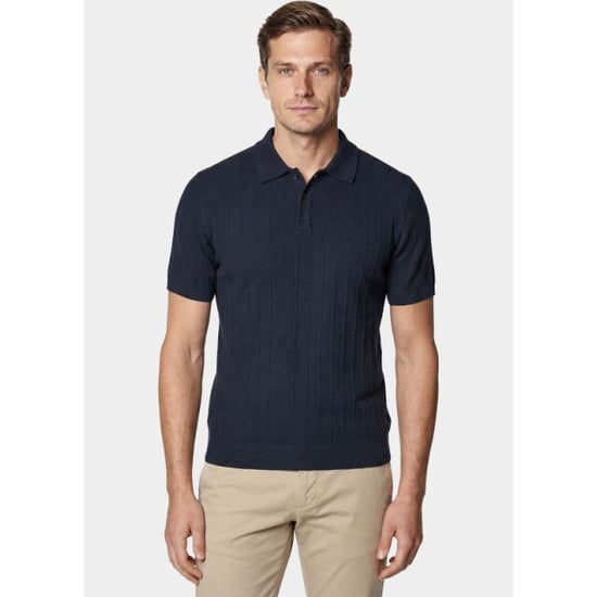 Innocente Polo heren 323/8189 navy - Image 1