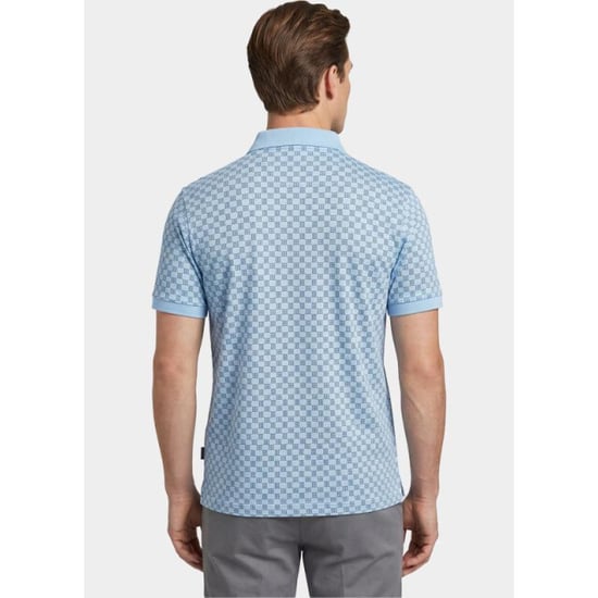 Innocente Polo heren ray 10-59/light blue - Image 4