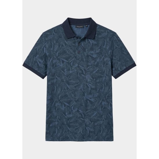 Bos Bright Blue Polo korte mouw axton polo 26108ax20bo/4001 - Image 3
