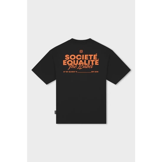 Equalité Equalité societé 2.0 oversized tee black - Image 1