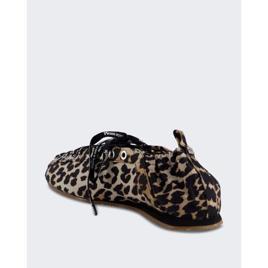 Ganni Dames ballerina's met luipaardprint - Image 3