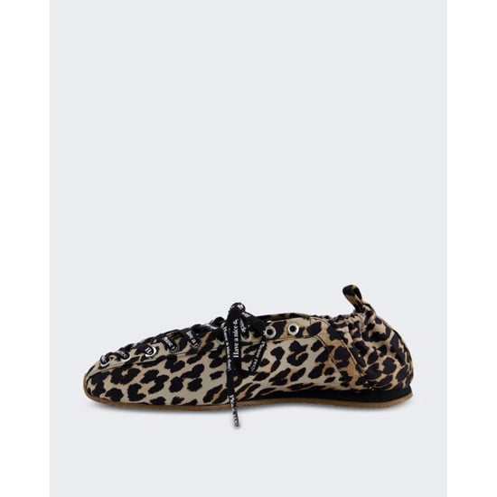 Ganni Dames ballerina's met luipaardprint - Image 6
