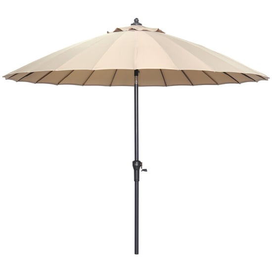 Garden Impressions Manilla parasol Ø250 cm carbon black - - Image 1