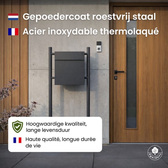 4gardenz ® vrijstaande brievenbus brievenbus met standaard - Image 4