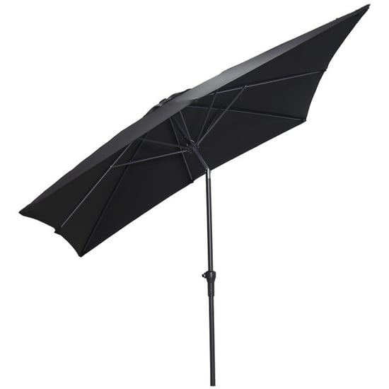 Garden Impressions Lotus parasol 250x250 cm carbon black - - Image 3