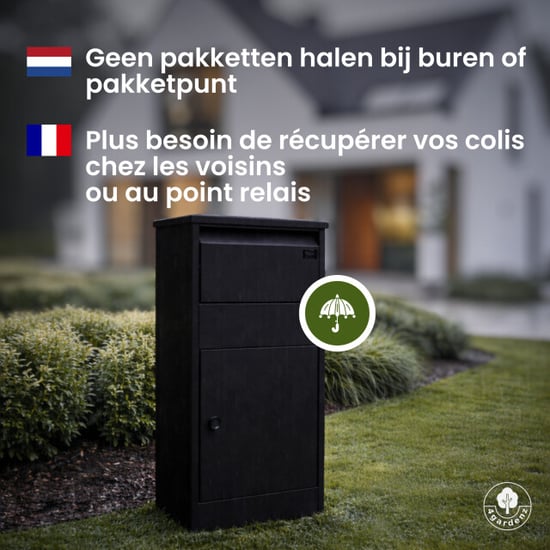 4gardenz ® grote pakketbrievenbus met slot pakketbox - - Image 2