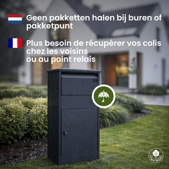 4gardenz Grote pakketbrievenbus met slot pakketbox - Image 4