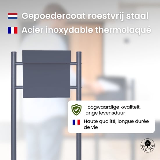 4gardenz ® brievenbus standaard voor vrijstaande brievenbus - - Image 5
