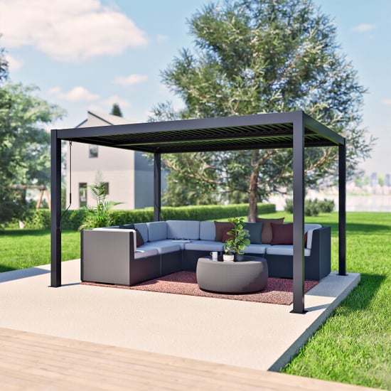 Sojag Milo stalen pergola met lamellendak 3x3,5 m - - Image 4