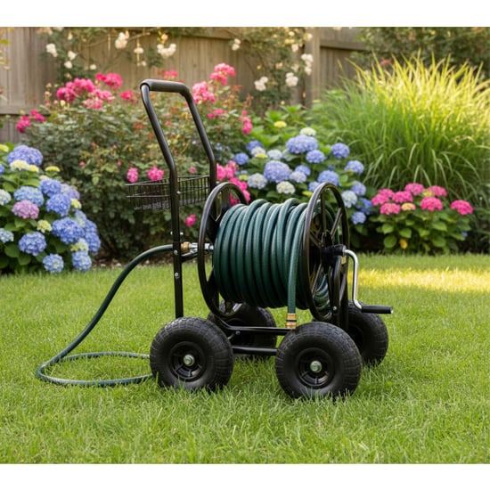 Westmann Rota metalen slanghaspel zonder slang tot 75 m 5/8" - Image 6