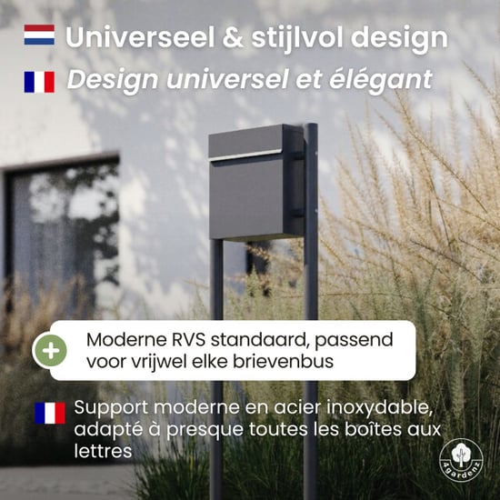 4gardenz ® brievenbus standaard voor vrijstaande brievenbus - - Image 6
