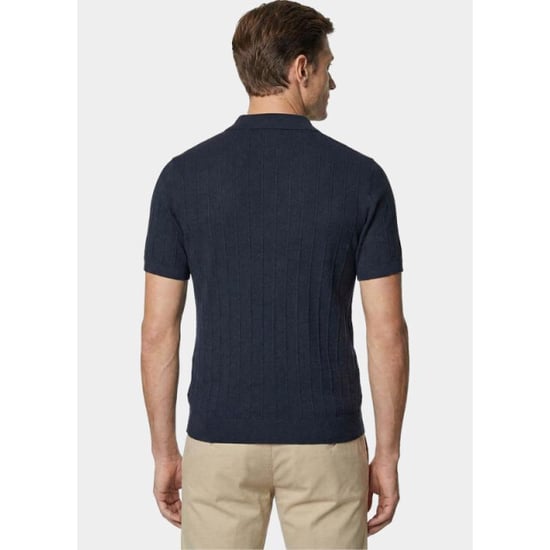 Innocente Polo heren 323/8189 navy - Image 3