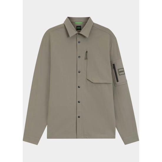 Boss Green Casual hemd lange mouw st globe hexa l 10261704 01 50559582/334 - Image 2